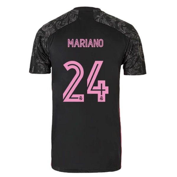 Camiseta Real Madrid 3ª Kit NO.24 Mariano 2020 2021 Negro